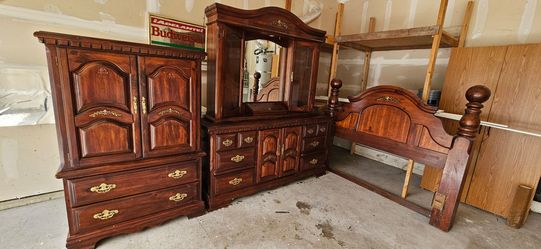 Chest, dresser and bed post
