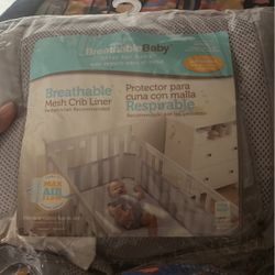 Breathable Mesh Crib Liner