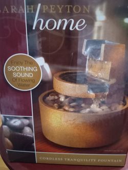 Cordless Tranquility Fountain..New Item