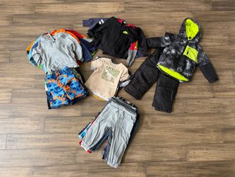 98-Piece Boys 2T Clothing Lot – Huge All-Season Bundle