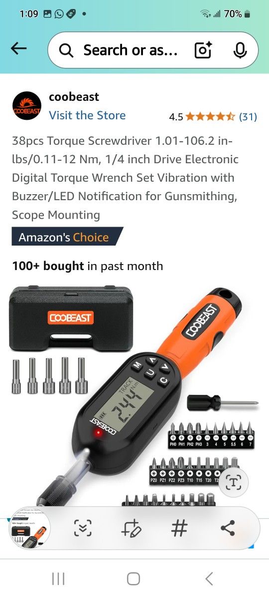 Digital Torque Scredriver