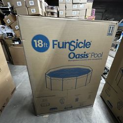 18ft Frame Pool Set - New