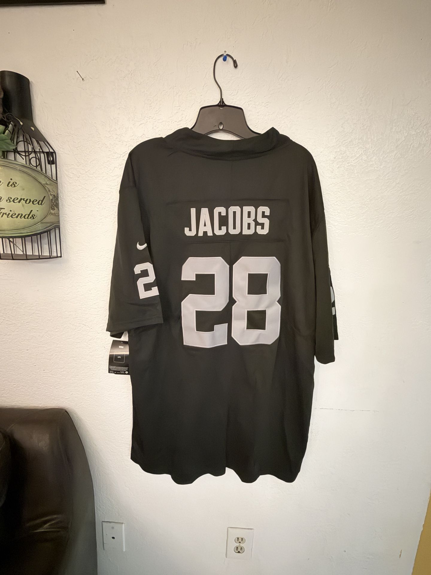 Nike Las Vegas Raiders Josh Jacobs #28 Jersey, XL (new with tags)