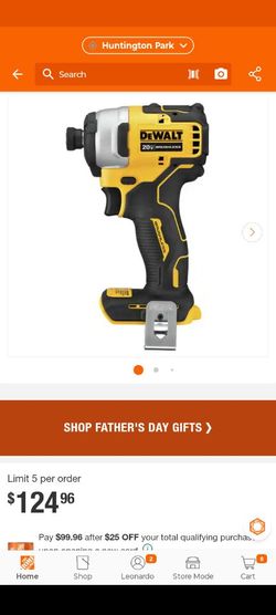 DEWALT
ATOMIC 20V MAX  Impact Driver