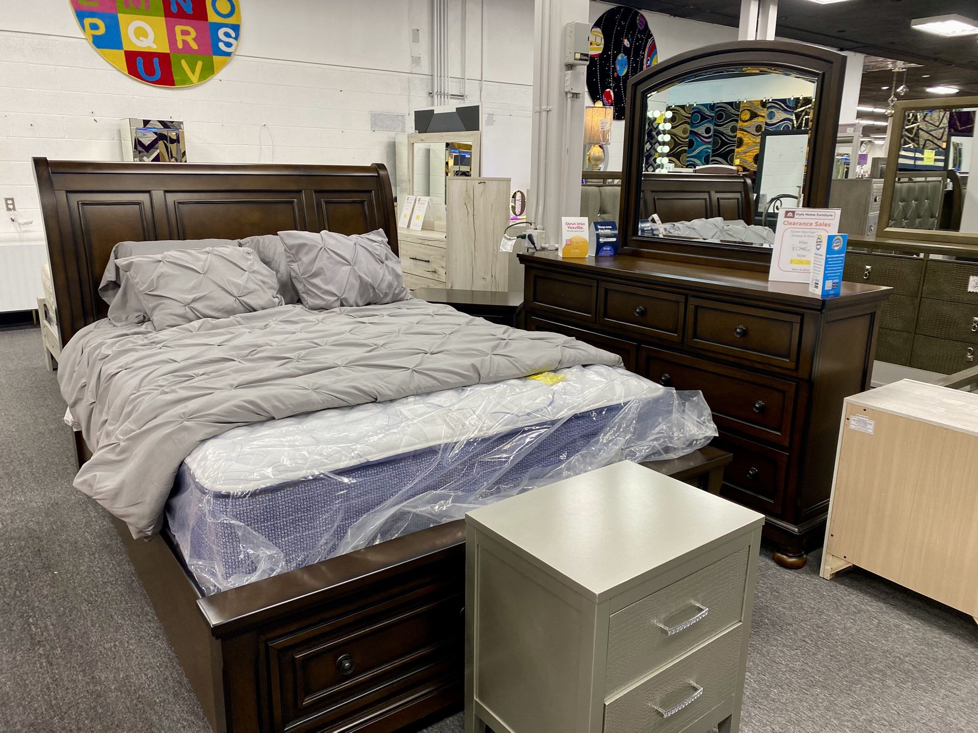 Queen Size Bedframe Set $1,299