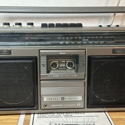 GE cassette radio from 1984 