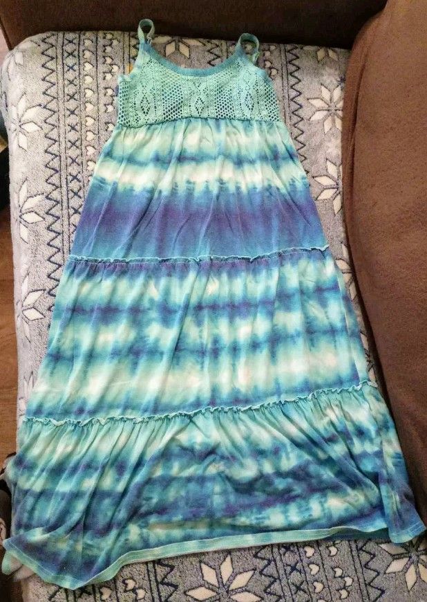 Girls Arizona Jeans Tye Dye Sun Dress
