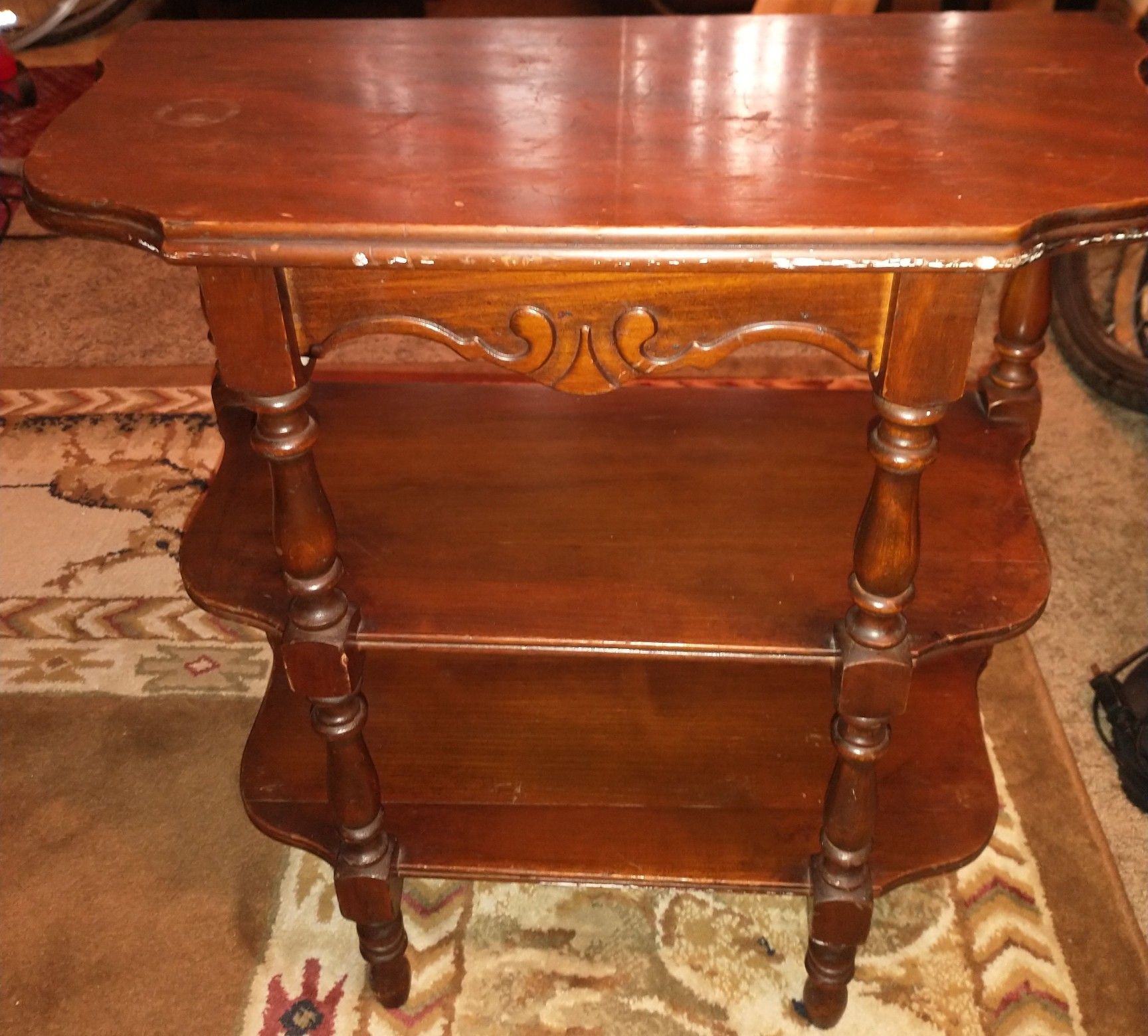 3 tier side table