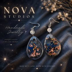Resin earrings