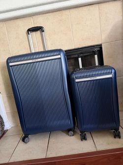 Samsonite 2-Piece Hardside Luggage Set Navy Blue