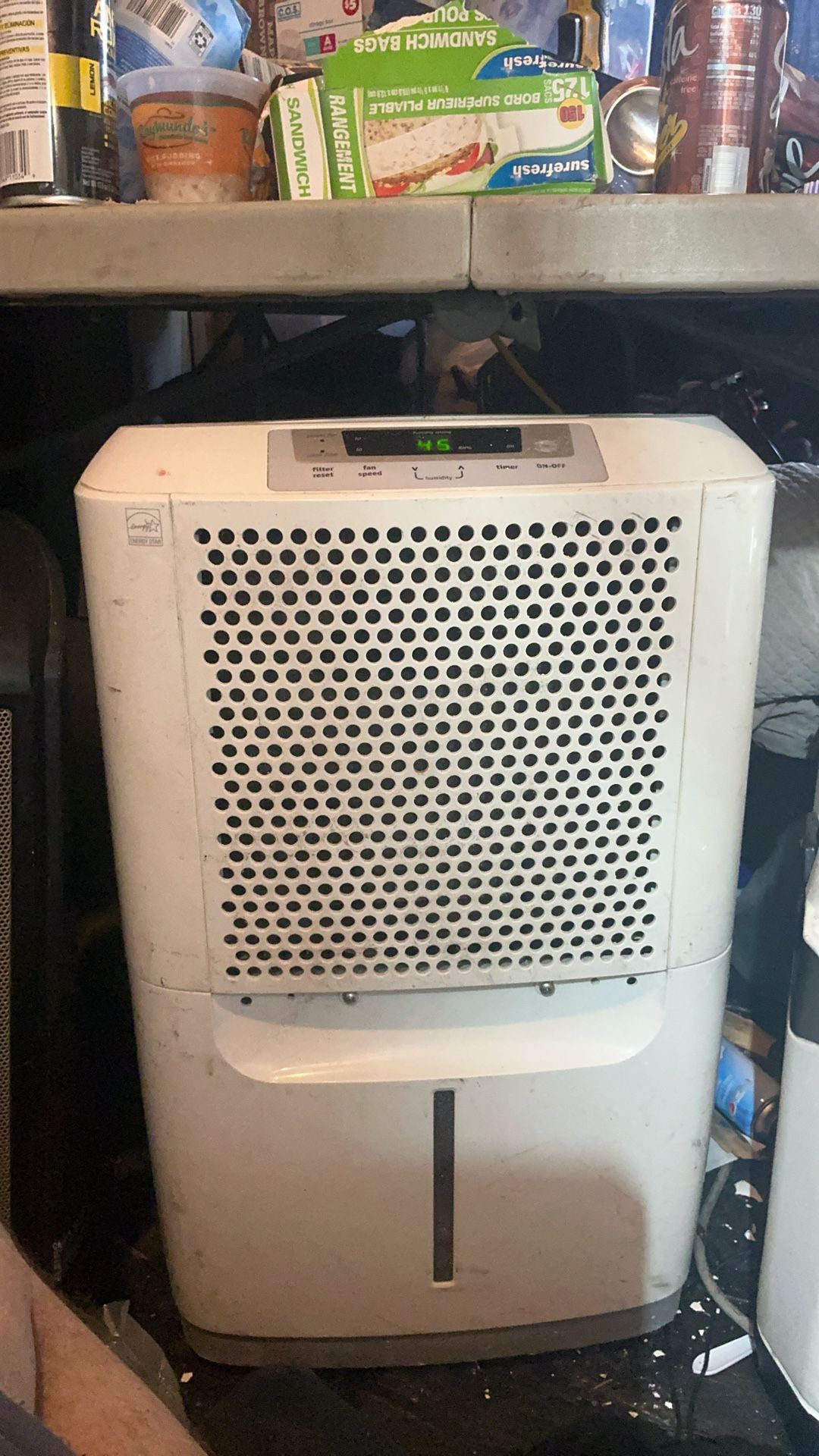 Energystar Frigidaire Dehumidifier