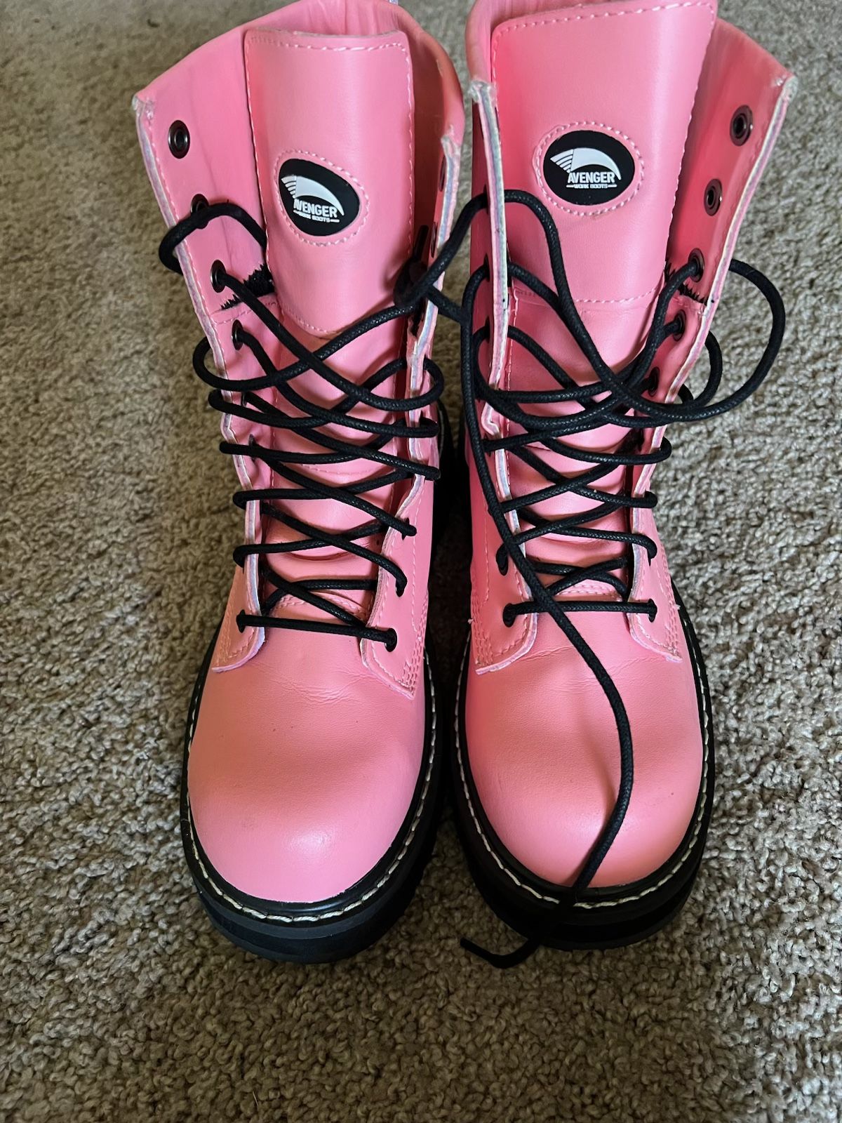 Composite toe work Boots Women’s 7.5-8