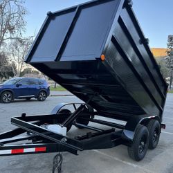8x12x4 Dump Trailer