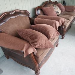 NiceFurniture Set  Sofa & Chair  Great Quality 