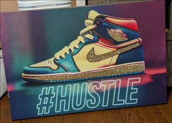 Nike canvas wall art