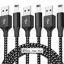 Iphone Charge Cable 3 Pack Lightning Cable Mfi Certified