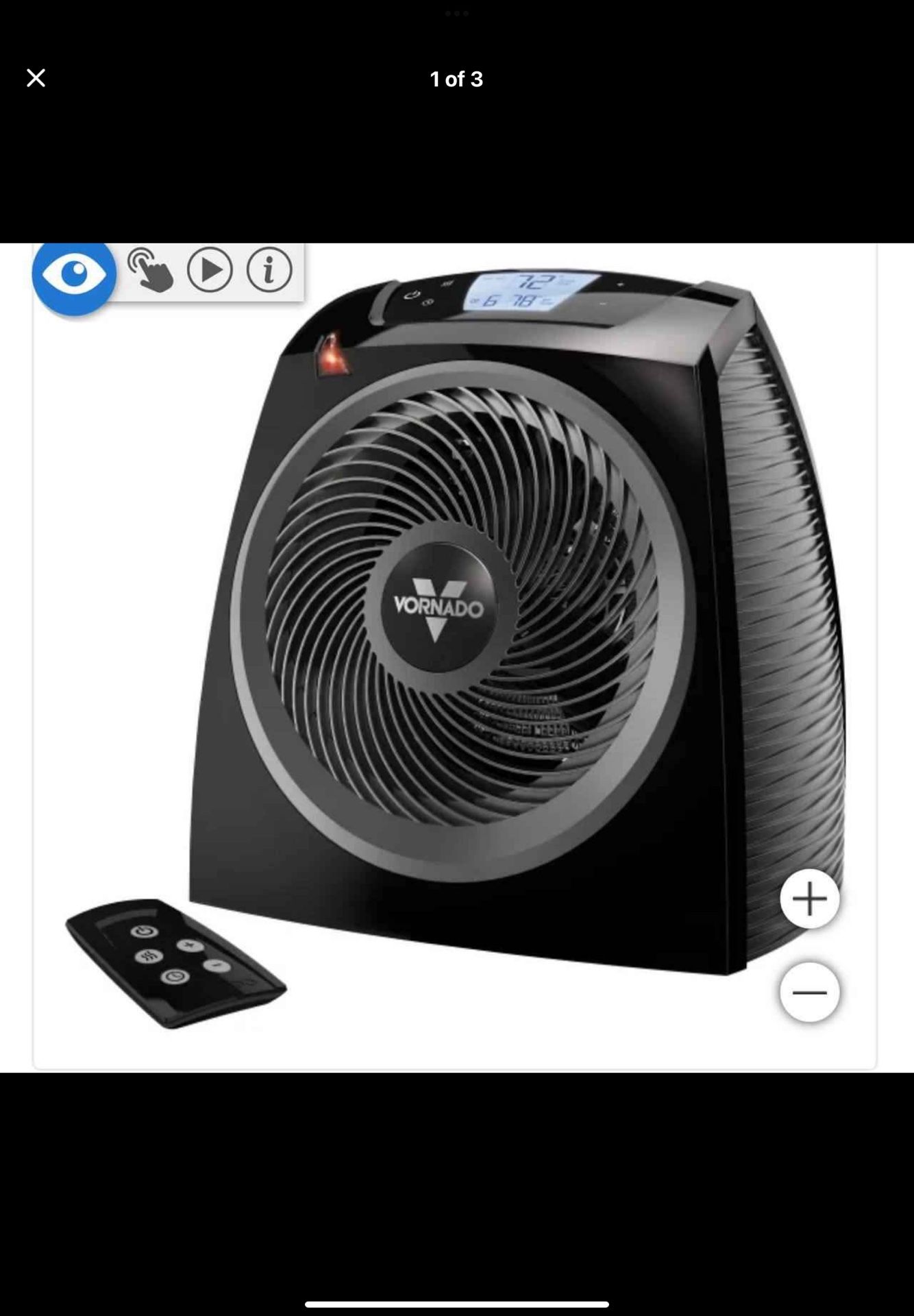 Vornado Whole Room Heater and Fan