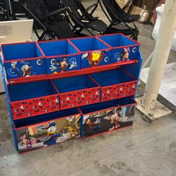 Mickey Toy Organizer New Fully Assembled 