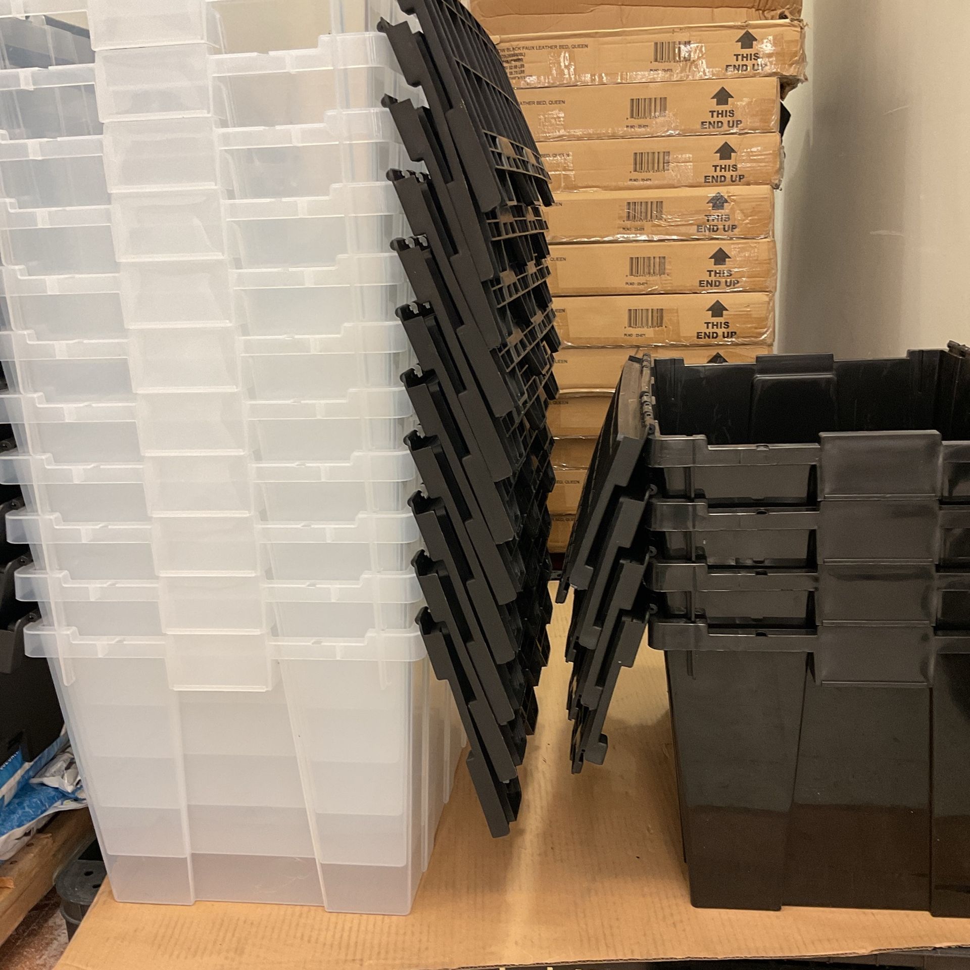 Flip-Top Storage Crate 48qrt/12 Gallon