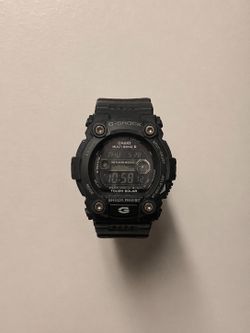 Casio G-Shock Tough Solar Multi Band 6 Black Digital Watch