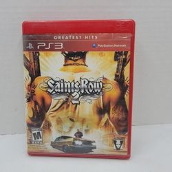 Saints Row 2 Sony PlayStation 3 2008 Greatest Hits Complete Ps3 Mature