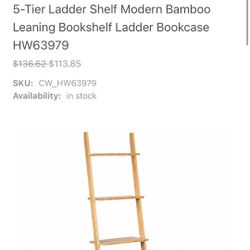 Ladder Shelf