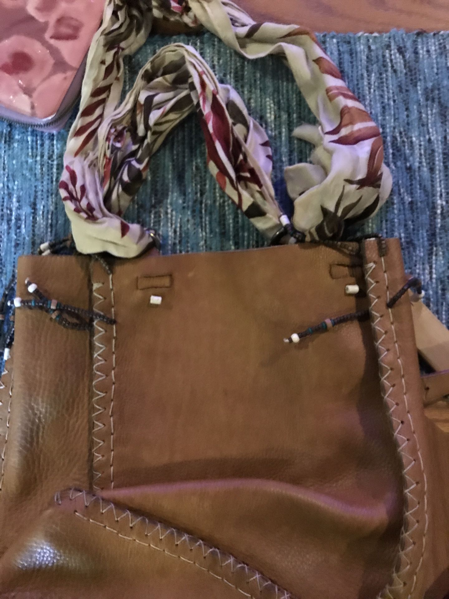 Handmade Leather Bag Really Nice