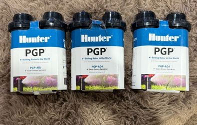 Hunter PGP Gear-Drive Rotorary Sprinkler with 3 GPM Nozzle (2 Pack)