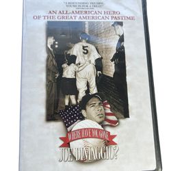 Where Have You Gone, Joe DiMaggio (DVD, 2006)  This DVD is a fantastic addition for any sports fan or collector. Featuring the legendary Joe DiMaggio,