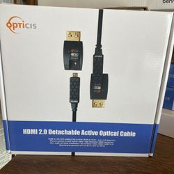 HDMI Active Optical Detachable cable 2.0