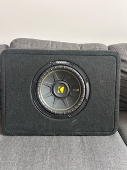 Kicker CompC bass speaker