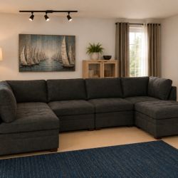 Tisdale Six-Piece Sectional with Ottoman (Costco, etc.) + Free Delivery