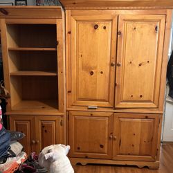 Wooden armoire 