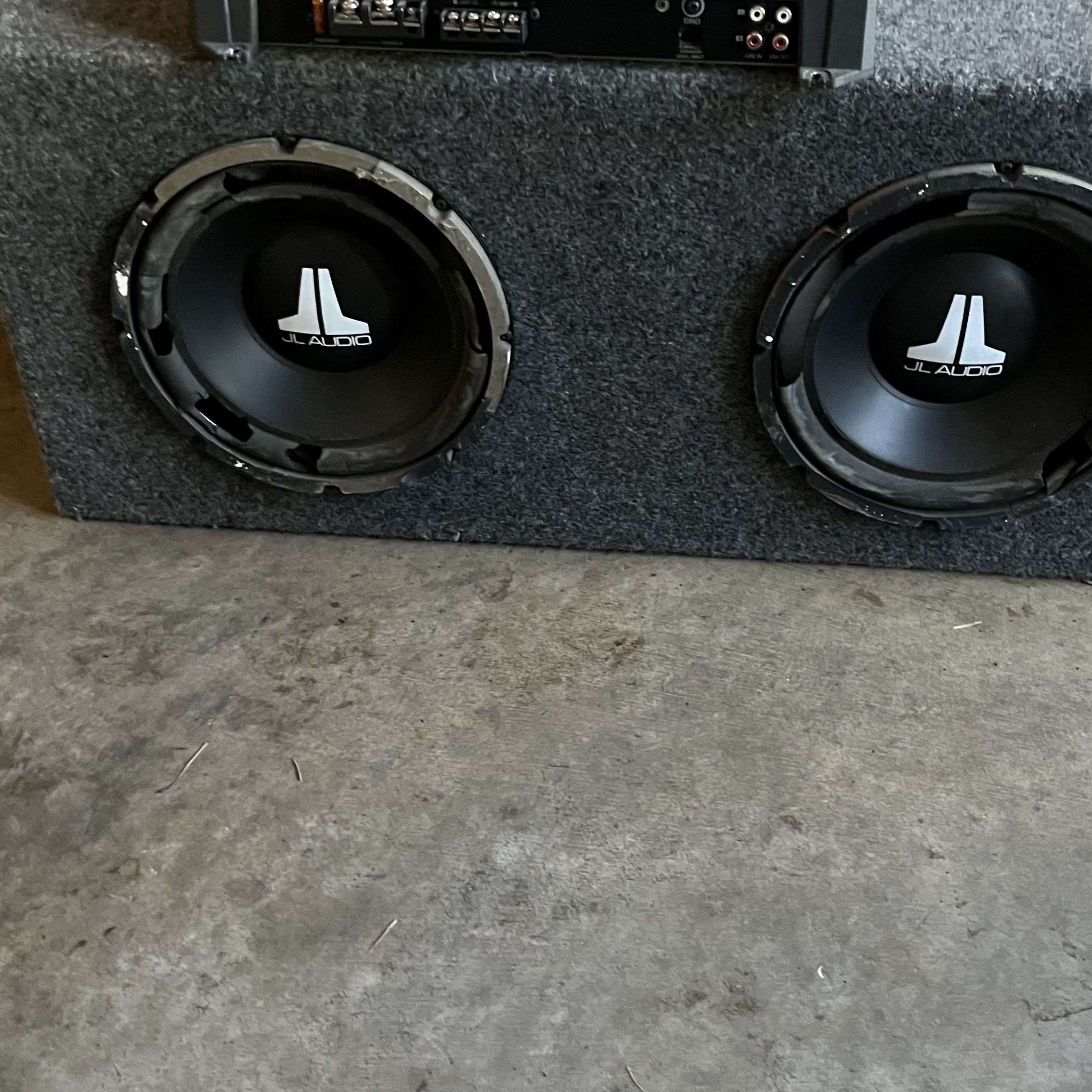 JL Audio Dual Subwoofer Box System