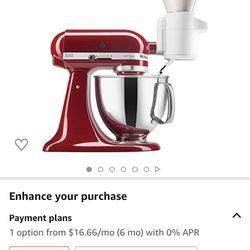 Kitchenaid Sifter  & Scale Attachment