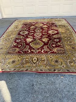 Large Traditional Floral Area Rug