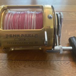 * Penn International II 50TW with G Loom is Moderate Action 6 Foot Rod