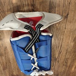 Taekwondo Sparring Chest Pad For 3-8 Year Old