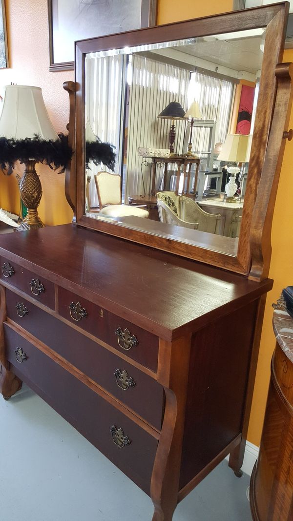Antique Vanity Chest Of Drawers With Original Mirror And On Wheels Antique Vanity Chest Of Drawers With Original Mirror And On Wheels For In Longwood Fl Offerup