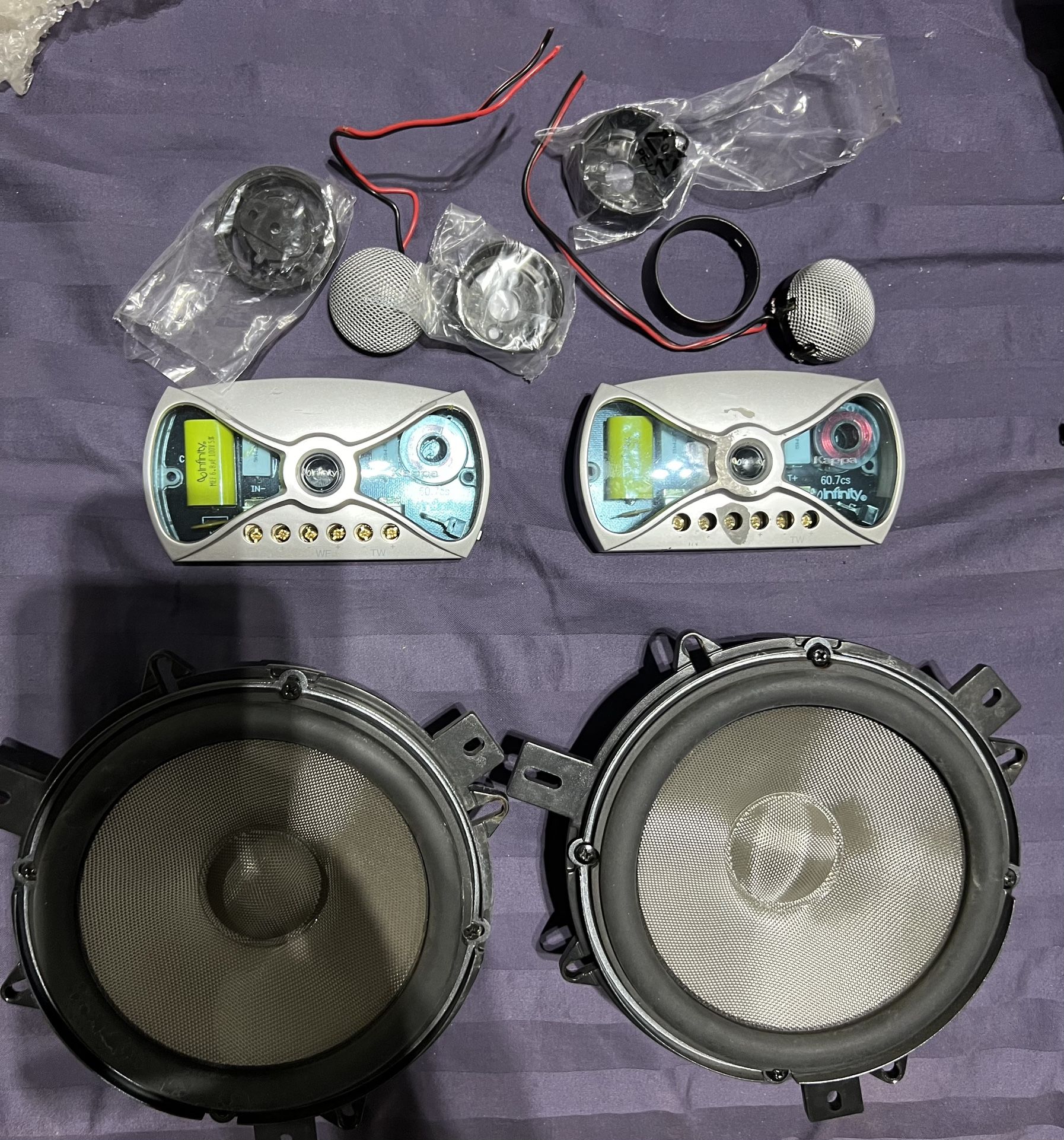 Infinity Kappa 60.7cs Component Speakers