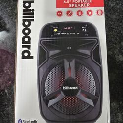 Billboard 6.5" Portable Bluetooth Speaker (NEW IN BOX)