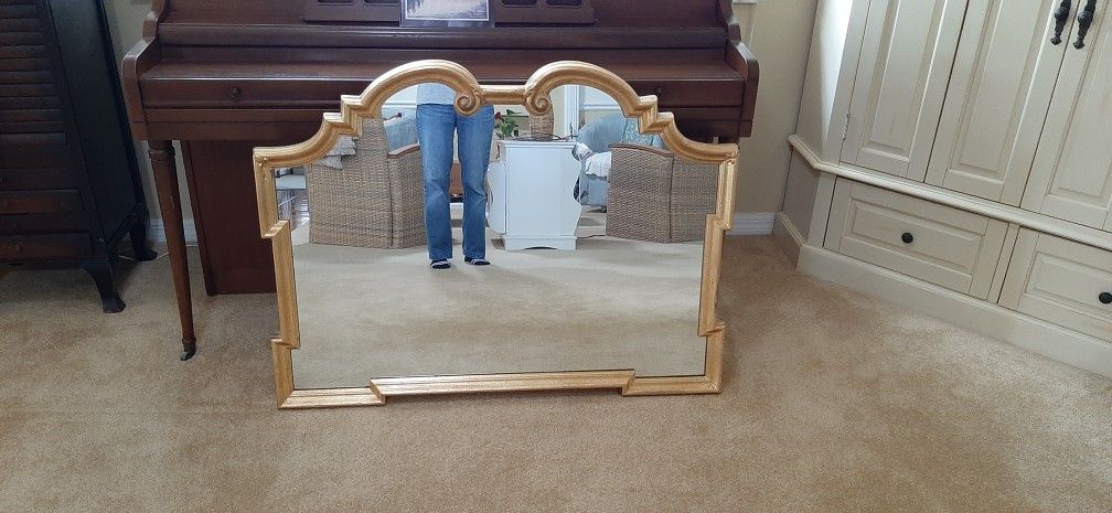 Mirror ETHAN ALLEN Gilt Gold Frame