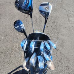 Golf Clubs! Men's Complete Set! Mizuno & Callaway!