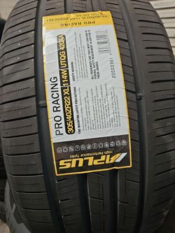 New set of tires 305 40 22