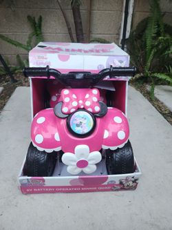 Minnie Mouse Power Wheel 