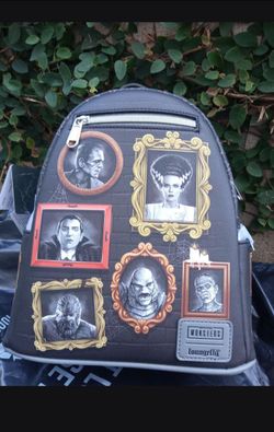 Hot topic Mini backpack loungefly monsters n0 deliever