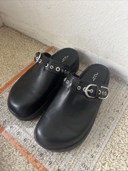 Rag and Bone- GEO Buckle Platform Mules -Women, 7.5
