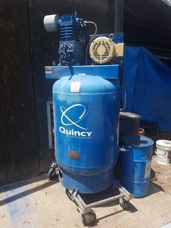 Quincy 250 gallon 3 phase air compressor