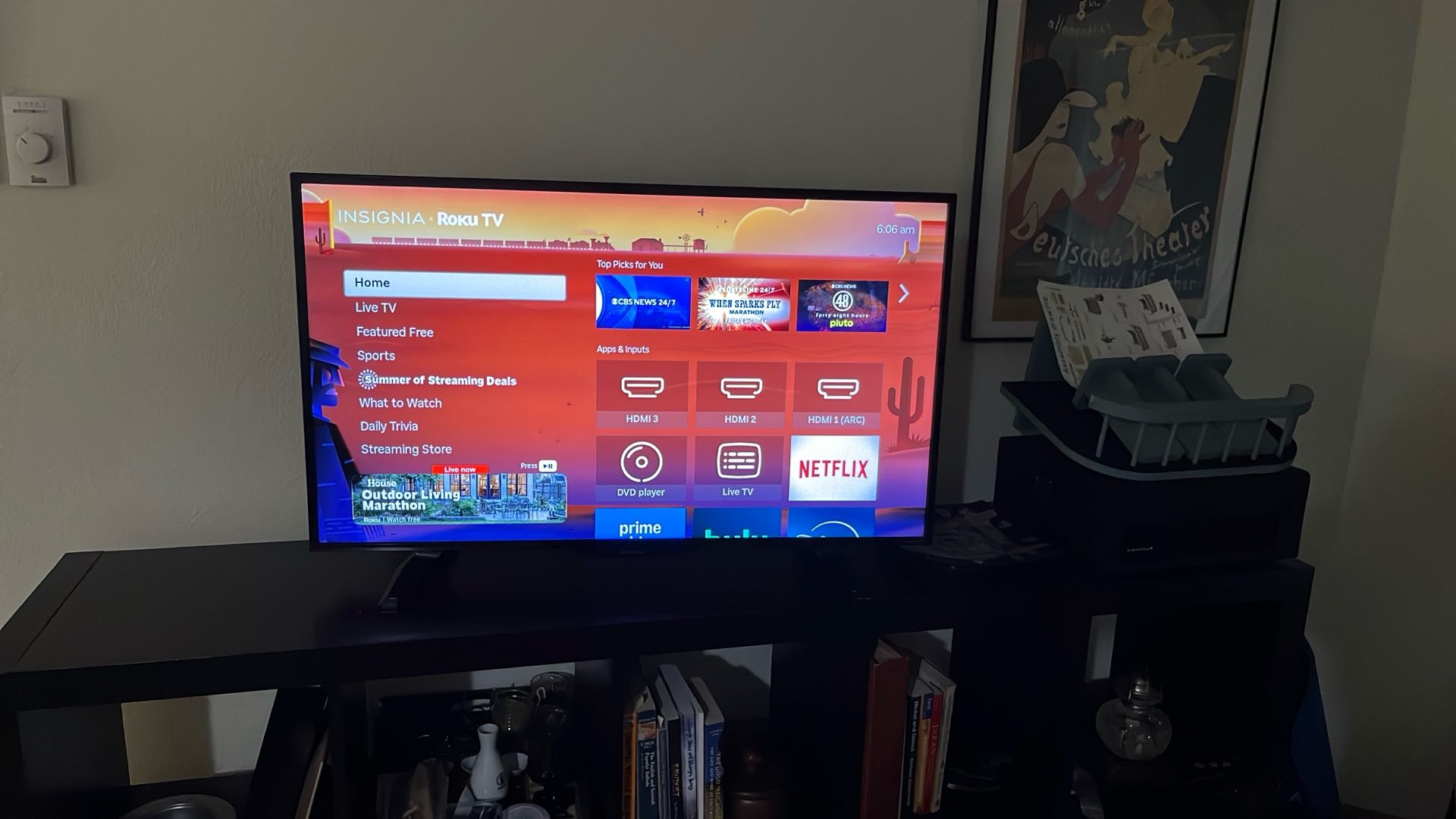 TV 35in Roku