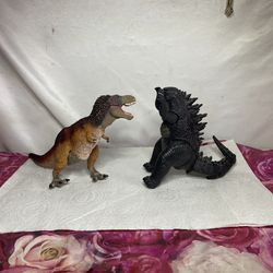 T Rex And Godzilla Toys 